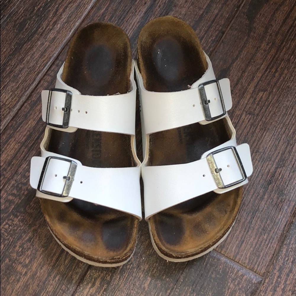 White birkenstocks
